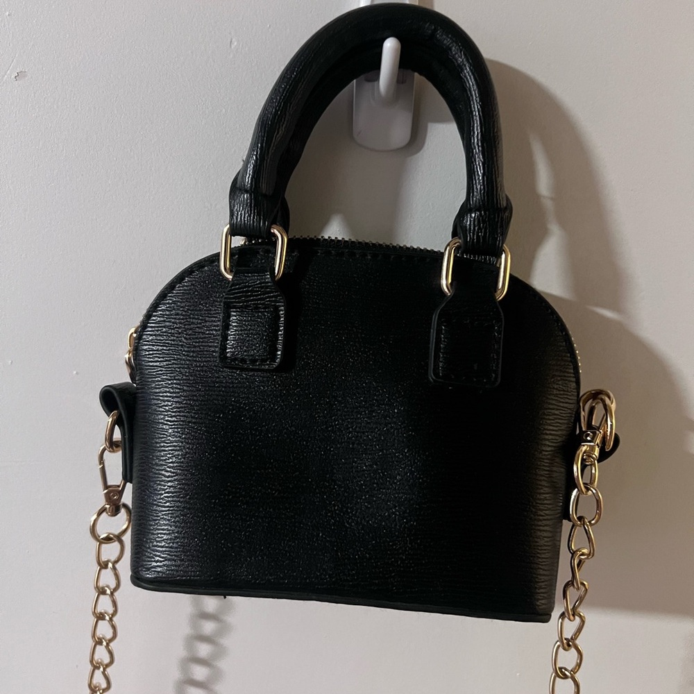 Bebe Black and Gold Handbag - Picture 5 of 6